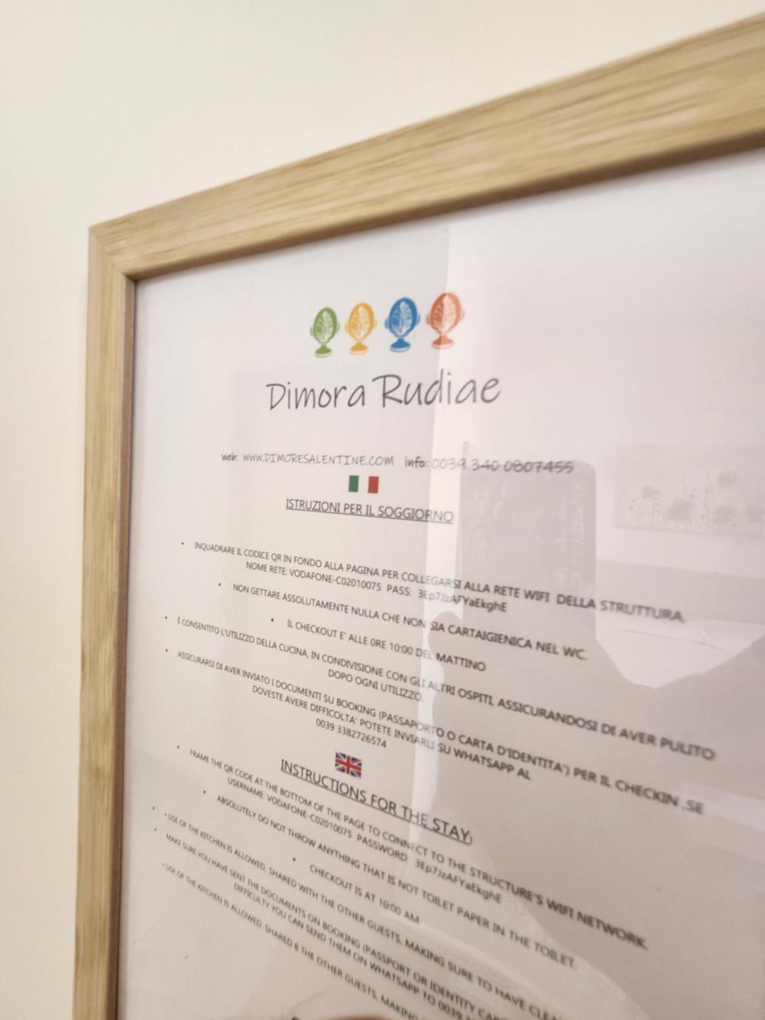 Hotel Dimora Rudiae à Lecce Extérieur photo